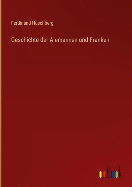 Produktbild: Geschichte der Alemannen und Franken
