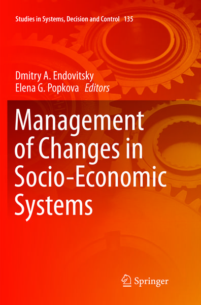 Produktbild: Management of Changes in Socio-Economic Systems