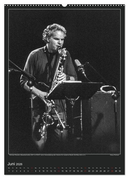 Produktbild: Jazz Moments (Wandkalender 2026 DIN A2 hoch), CALVENDO Monatskalender