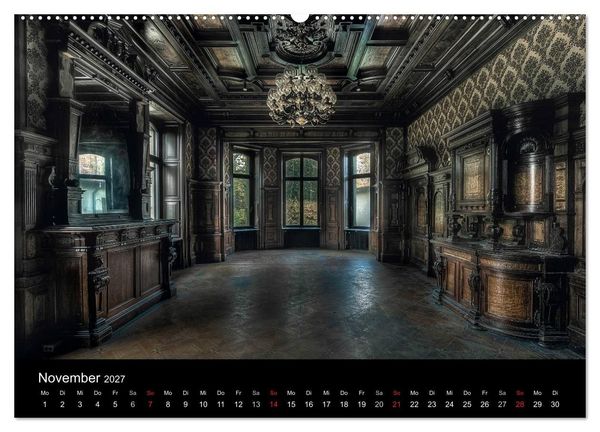 Produktbild: Lost Places - Auch der Verfall hat seinen Charme (hochwertiger Premium Wandkalender 2027 DIN A2 quer), Kunstdruck in Hochglanz