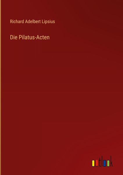 Produktbild: Die Pilatus-Acten