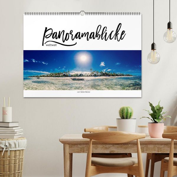 Produktbild: Panoramablicke weltweit (Wandkalender 2026 DIN A2 quer), CALVENDO Monatskalender