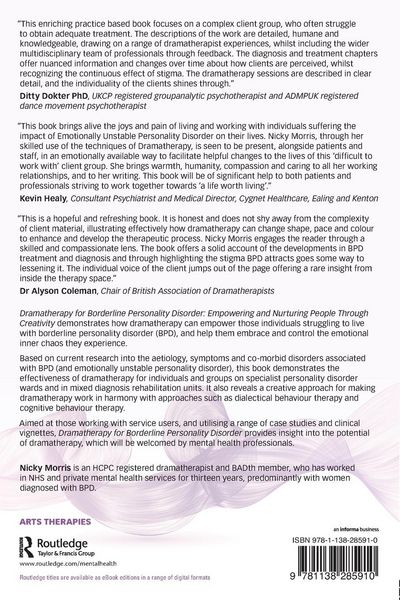 Produktbild: Dramatherapy for Borderline Personality Disorder
