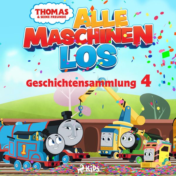 Thomas und seine Freunde - Alle Maschinen los - Geschichtensammlung 4 - Mattel, Audio, 9788728587850