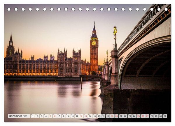 Produktbild: Europa Die Hauptst&auml;dte (Tischkalender 2026 DIN A5 quer), CALVENDO Monatskalender