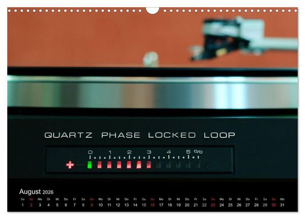 Produktbild: Vintage Turntables Made In Schwarzwald (Wandkalender 2026 DIN A3 quer), CALVENDO Monatskalender