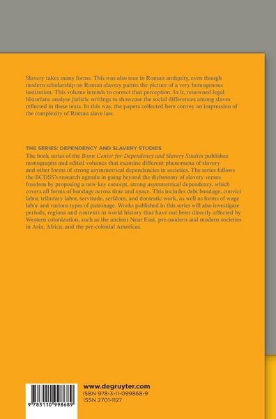 Produktbild: The Position of Roman Slaves