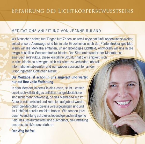 Produktbild: MERKABA EXTRA LANG [mit 22 Minuten Hommage an Jeanne Ruland in 528 Hertz]