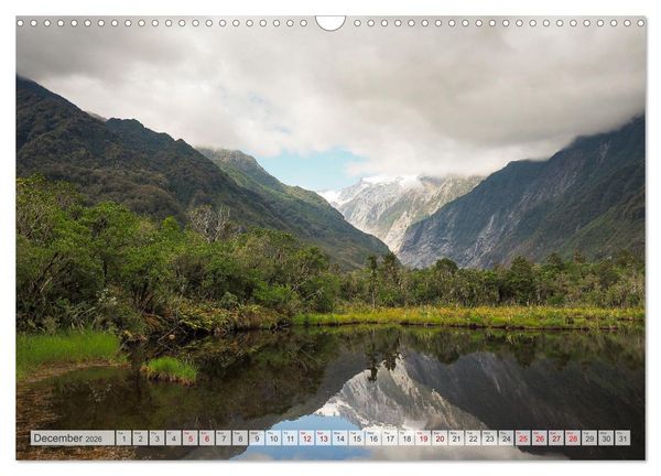 Produktbild: Breathtaking New Zealand (Wall Calendar 2026 DIN A3 landscape), CALVENDO 12 Month Wall Calendar