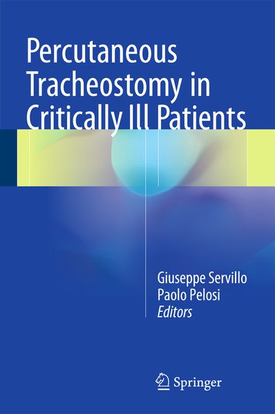 Produktbild: Percutaneous Tracheostomy in Critically Ill Patients
