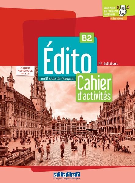Produktbild: Edito B2 : cahier d'activit&eacute;s