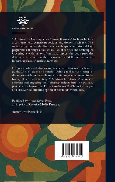 Produktbild: Directions for Cookery, in Its Various Branches
