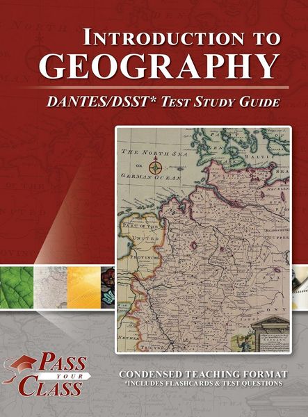 Produktbild: Introduction to Geography DANTES / DSST Test Study Guide