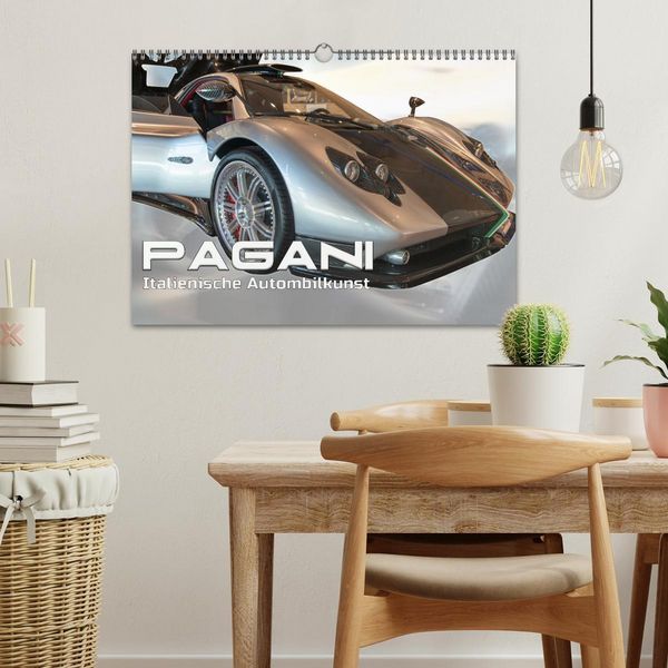 Produktbild: Pagani italienische Automobilkunst (Wandkalender 2026 DIN A3 quer), CALVENDO Monatskalender