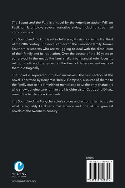Produktbild: The Sound and the Fury