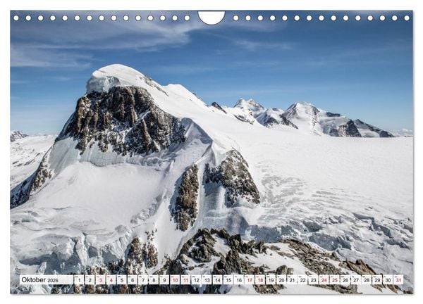 Produktbild: Matterhorn - Eiger, M&ouml;nch und Jungfrau: Rund um die zeitlosen Gipfel (Wandkalender 2026 DIN A4 quer), CALVENDO Monatskalender