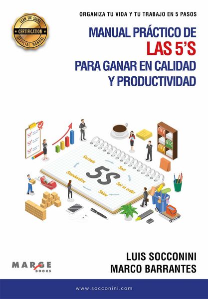 Produktbild: Manual pr&aacute;ctico de las 5's para ganar en calidad y productividad