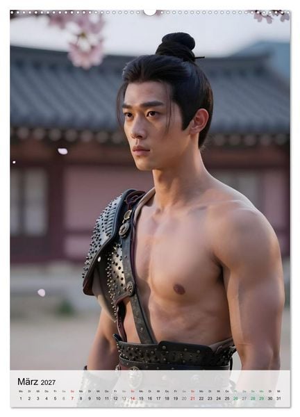 Produktbild: Echte Kerle &ndash; K-Drama Stil (Wandkalender 2027 DIN A2 hoch), CALVENDO Monatskalender