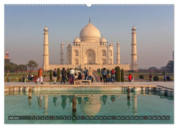 Produktbild: Indien, Rajasthan (Wandkalender 2026 DIN A2 quer), CALVENDO Monatskalender