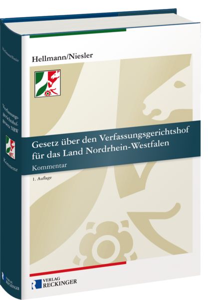 Produktbild: Gesetz &uuml;ber den Verfassungsgerichtshof f&uuml;r das Land Nordrhein-Westfalen