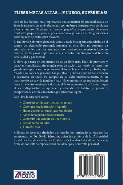 Produktbild: La magia de pensar en grande