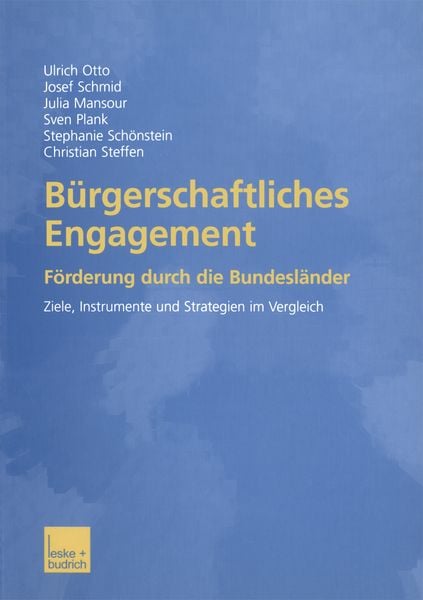Produktbild: B&uuml;rgerschaftliches Engagement