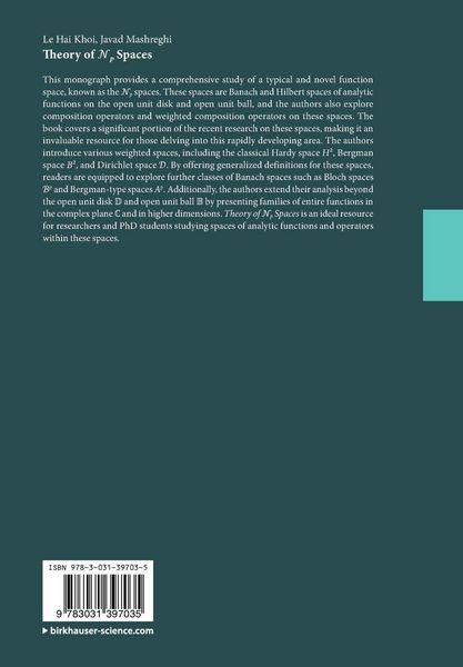 Produktbild: Theory of Np Spaces