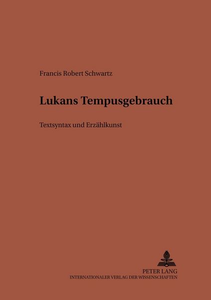 Produktbild: Lucans Tempusgebrauch