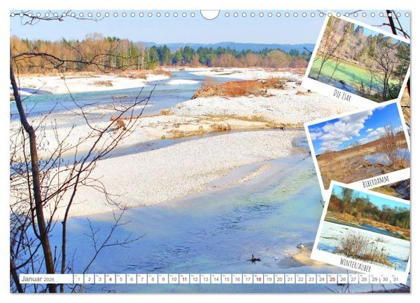 Produktbild: Mein Geretsried - Isarstadt im oberbayerischen Landkreis Bad T&ouml;lz-Wolfratshausen (Wandkalender 2026 DIN A3 quer), CALVENDO Monatskalender