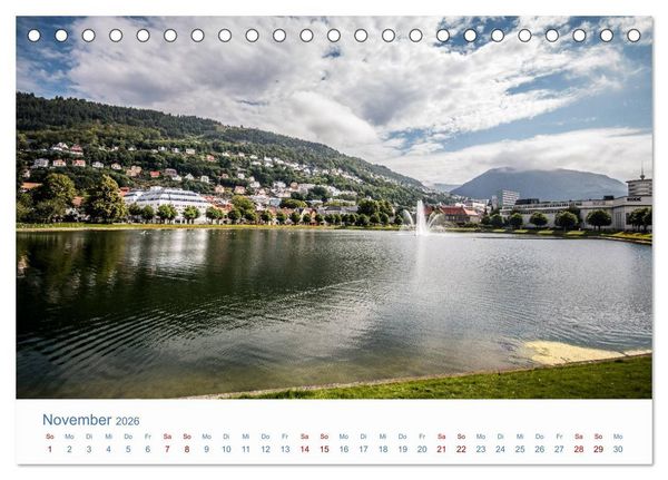Produktbild: Nordkapp - Norwegens K&uuml;stenlandschaft (Tischkalender 2026 DIN A5 quer), CALVENDO Monatskalender