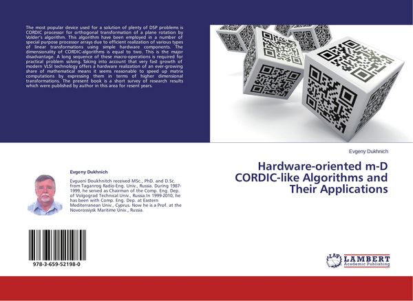 Produktbild: Hardware-oriented m-D CORDIC-like Algorithms and Their Applications