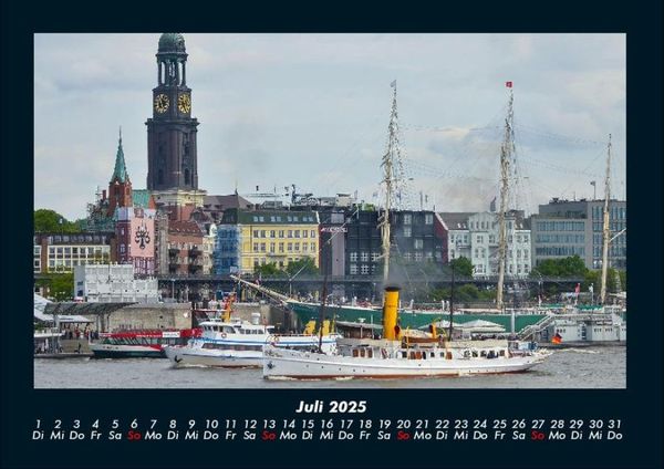 Produktbild: Hamburg 2025 Fotokalender DIN A4