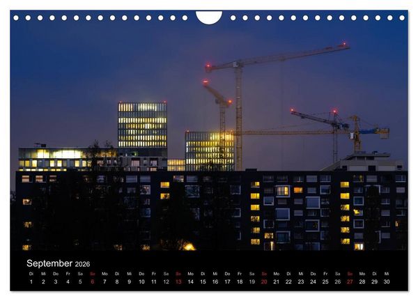 Produktbild: Baustellen (Wandkalender 2026 DIN A4 quer), CALVENDO Monatskalender