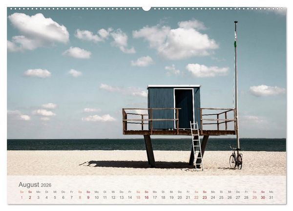 Produktbild: Das "Nordsee-Gef&uuml;hl" (hochwertiger Premium Wandkalender 2026 DIN A2 quer), Kunstdruck in Hochglanz