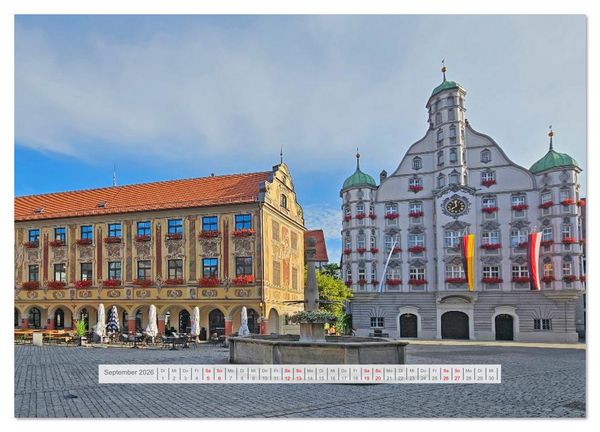 Produktbild: Der Illerradweg zwischen Oberstdorf und Ulm (Wandkalender 2026 DIN A4 quer), CALVENDO Monatskalender