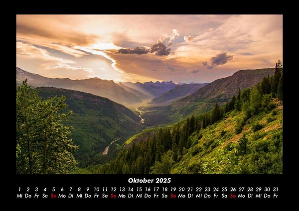 Produktbild: Landschaftskalender 2025 Fotokalender DIN A3