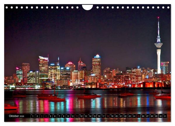 Produktbild: Neuseeland &bull; Impressionen (Wandkalender 2026 DIN A4 quer), CALVENDO Monatskalender