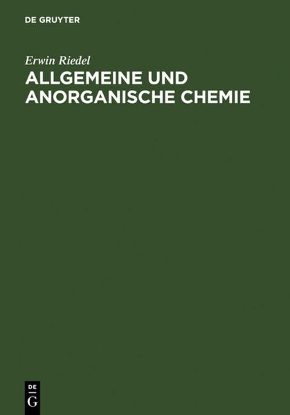 Produktbild: Allgemeine und anorganische Chemie