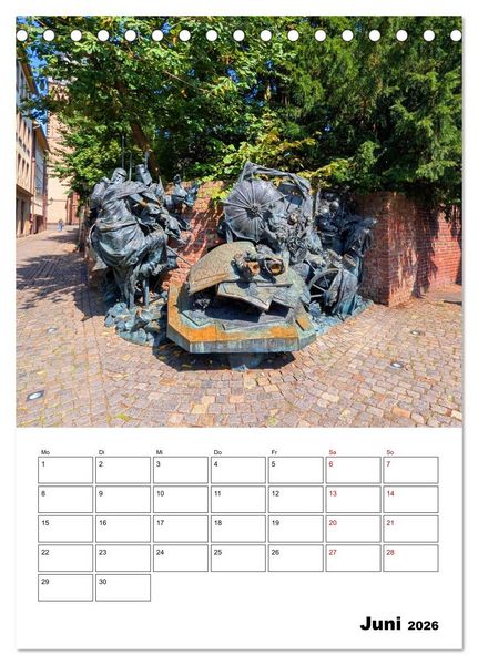 Produktbild: K&ouml;ln und D&uuml;sseldorf - Stadtmomente am Rhein (Tischkalender 2026 DIN A5 hoch), CALVENDO Monatskalender