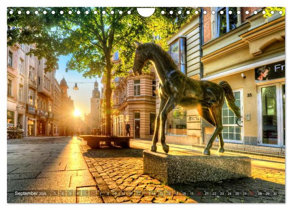 Produktbild: Halle an der Saale - Stadtansichten (Wandkalender 2026 DIN A4 quer), CALVENDO Monatskalender