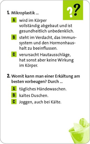 Produktbild: Quizzen & Wissen Allgemeinwissen Gesundheit