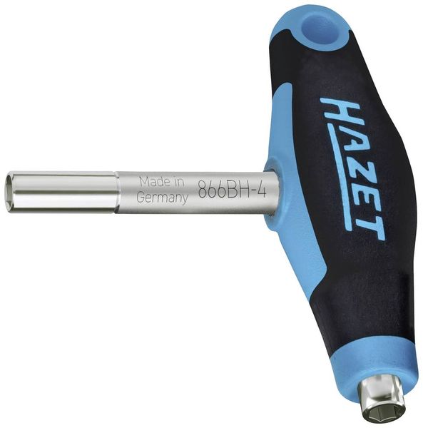 Hazet 866BH-4 Doppel Bit Halter mit T-Griff 63mm