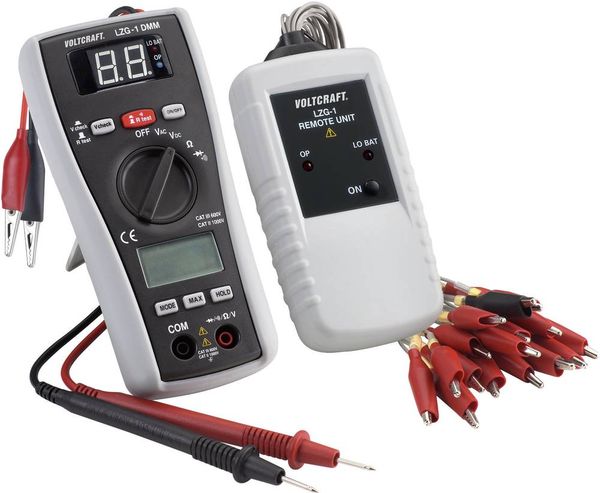 Produktbild: VOLTCRAFT Leitungszuordnungsger&auml;t VC-12635170 LZG-1 DMM