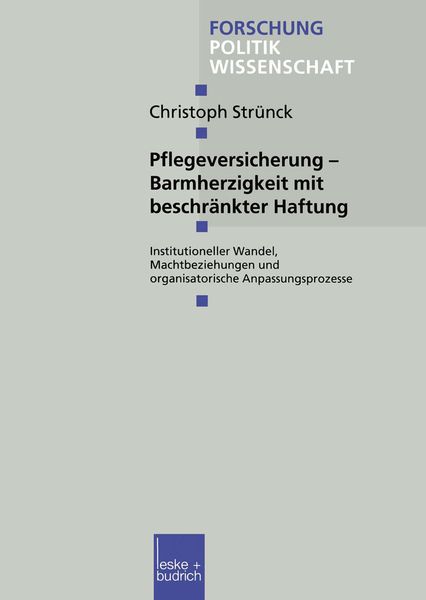 Produktbild: Pflegeversicherung - Barmherzigkeit mit beschr&auml;nkter Haftung