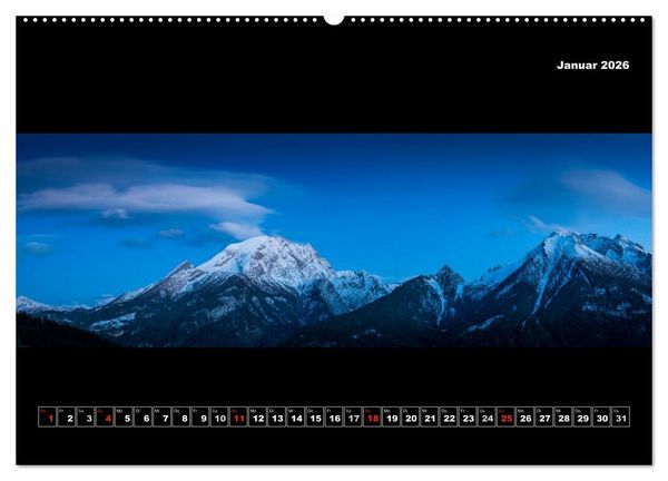 Produktbild: Weitblicke - Panoramen (hochwertiger Premium Wandkalender 2026 DIN A2 quer), Kunstdruck in Hochglanz