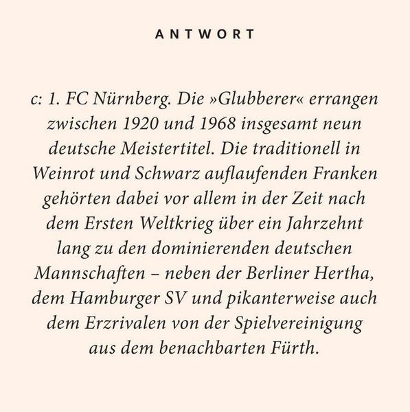 Produktbild: Fu&szlig;ball-Quiz