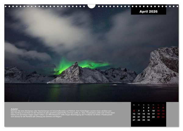 Produktbild: Wenn der Himmel gr&uuml;n wird (Wandkalender 2026 DIN A3 quer), CALVENDO Monatskalender