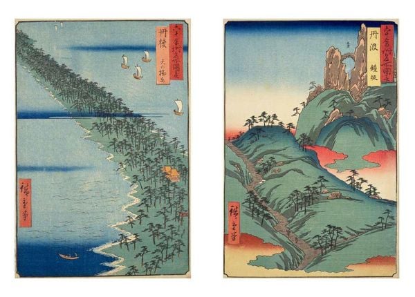 Produktbild: Hiroshige: Famous Places in the Sixty-odd Provinces