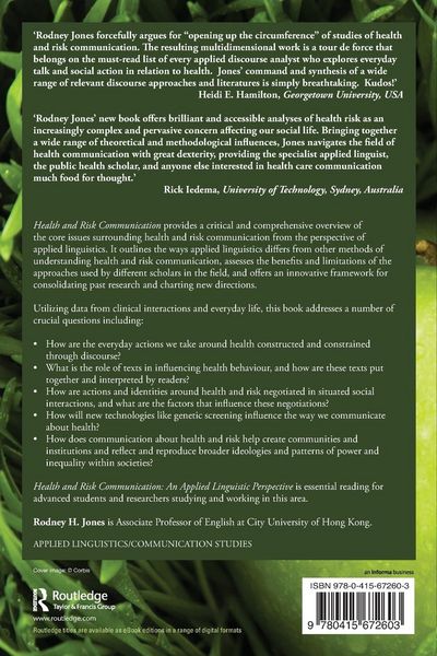 Produktbild: Health and Risk Communication