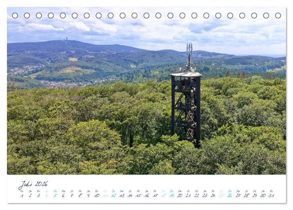 Produktbild: Taunus, deine T&uuml;rme (Tischkalender 2026 DIN A5 quer), CALVENDO Monatskalender